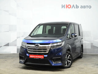 2018 Honda Stepwgn Spada V Рестайлинг, синий, 2400000 рублей, вид 1