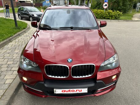 2008 BMW X5 3.0si II (E70), пурпурный, 1545000 рублей, вид 1