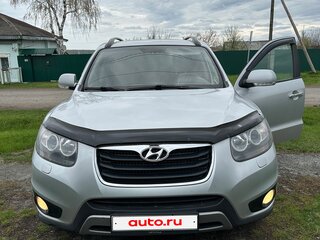 2011 Hyundai Santa Fe II Рестайлинг, серебристый, 1050000 рублей, вид 1