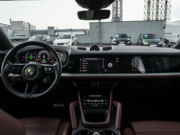 2025 Porsche Cayenne S E-Hybrid Coupé III Рестайлинг, чёрный - вид 12