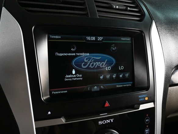 2015 Ford Explorer V, белый - вид 15