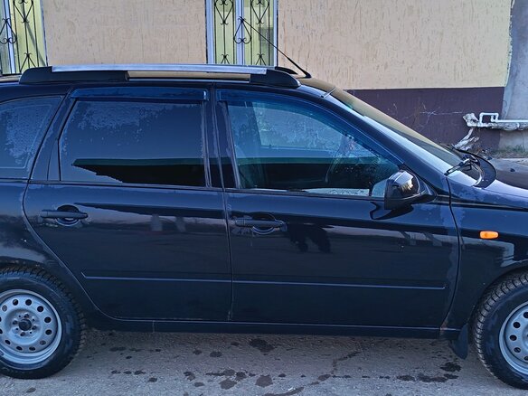 2013 Lada (ВАЗ) Kalina I, чёрный, 350000 рублей - вид 3