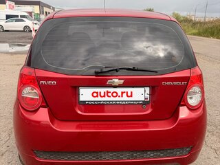 2010 Chevrolet Aveo I Рестайлинг, красный, 410000 рублей, вид 5