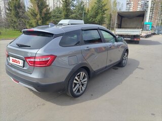 2019 Lada (ВАЗ) Vesta SW Cross I, серый, 750000 рублей, вид 4