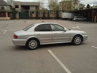 2008 Hyundai Sonata ТагАЗ IV (EF) Рестайлинг, серебристый, 420000 рублей, вид 3