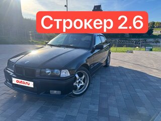 1993 BMW 3 серии 318i III (E36), чёрный, 600000 рублей, вид 1