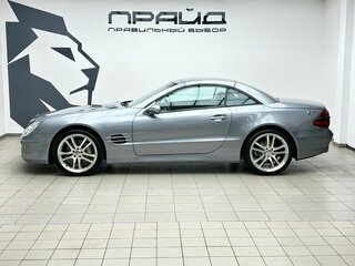 2002 Mercedes-Benz SL-Класс 500 5-speed V (R230), серебристый, 1980000 рублей, вид 5