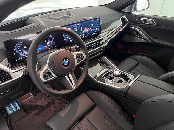 2024 BMW X6 M60i III (G06) Рестайлинг, серый, 16290000 рублей - вид 10