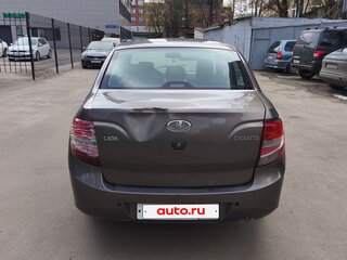 2016 Lada (ВАЗ) Granta I, коричневый, 305000 рублей, вид 5