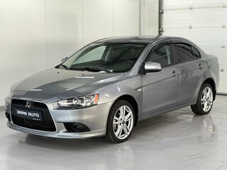 2012 Mitsubishi Lancer X Рестайлинг, серый, 899000 рублей, вид 3