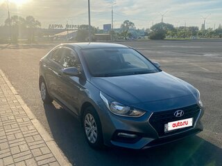 2017 Hyundai Solaris II, серый, 1290000 рублей, вид 5
