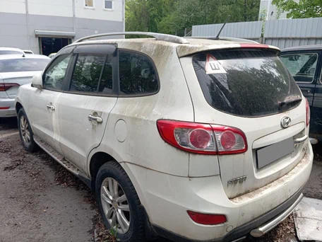 2011 Hyundai Santa Fe II Рестайлинг, белый, 890000 рублей, вид 1