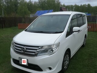 2014 Nissan Serena IV (C26), белый, 1150000 рублей, вид 1