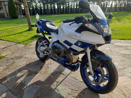 2002 BMW R 1100 S, белый, 820000 рублей, вид 1