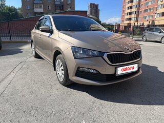 2021 Skoda Rapid II, коричневый, 1750000 рублей, вид 4