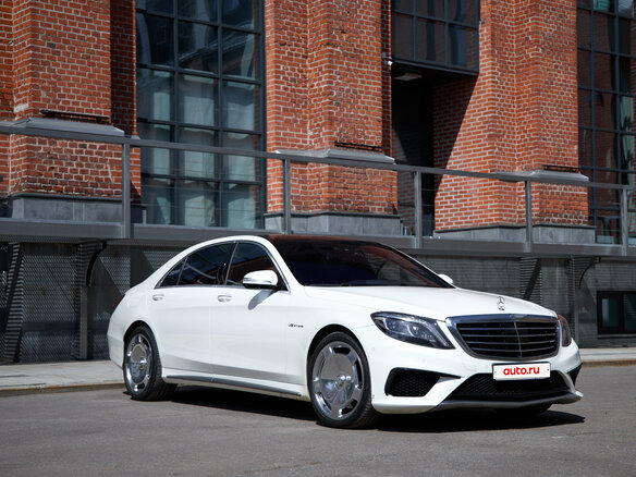 2014 Mercedes-Benz S-Класс AMG 63 AMG Long III (W222, C217), белый - вид 13