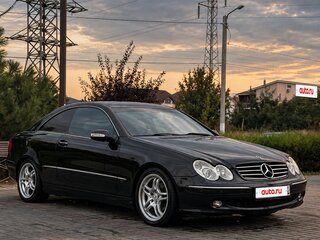 2003 Mercedes-Benz CLK-Класс 200 II (W209), чёрный, 850000 рублей, вид 2