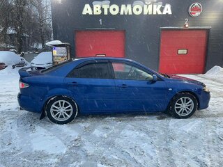 2006 Mazda 6 I (GG) Рестайлинг, синий, 430000 рублей, вид 3
