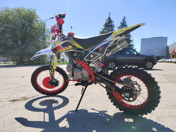 2026 Kayo Evolution K125EM, оранжевый - вид 3