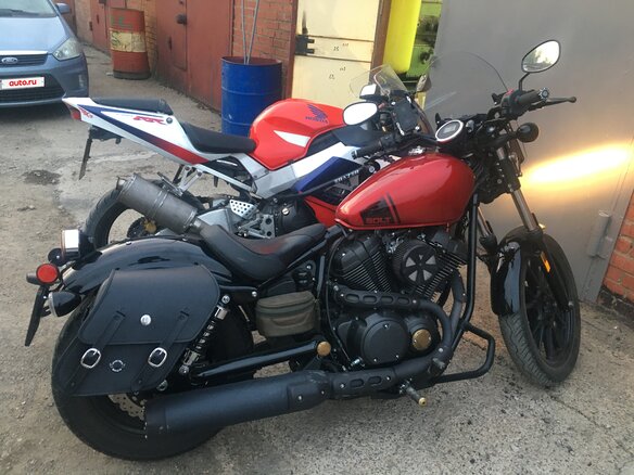 2015 Yamaha XVS950, красный, 720000 рублей - вид 4