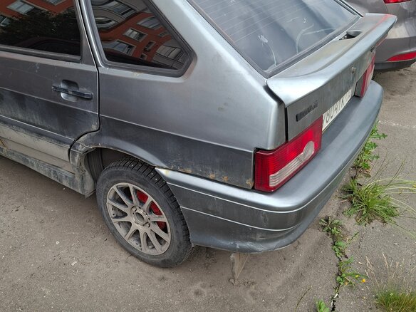 2007 Lada (ВАЗ) 2114, серый - вид 5