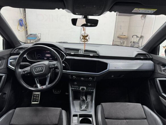 2021 Audi Q3 40 TFSI II (F3), синий, 3600000 рублей - вид 12