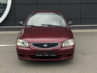 2006 Hyundai Accent ТагАЗ II, красный, 432000 рублей, вид 2