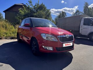 2010 Skoda Fabia II Рестайлинг, красный, 690000 рублей, вид 4