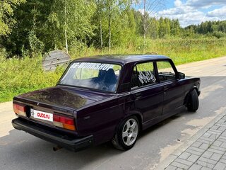2004 Lada (ВАЗ) 2107, фиолетовый, 110000 рублей, вид 4