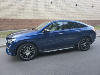 2021 Mercedes-Benz GLE Coupe 350 d II (C167), синий, 10000000 рублей, вид 3