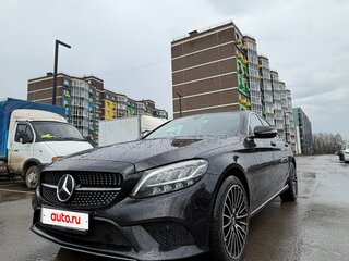 2019 Mercedes-Benz C-Класс 180 IV (W205) Рестайлинг, чёрный, 2350000 рублей, вид 2