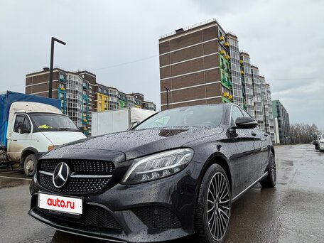 2019 Mercedes-Benz C-Класс 180 IV (W205) Рестайлинг, чёрный, 2350000 рублей, вид 2