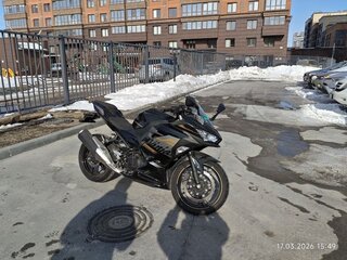 2019 Kawasaki Ninja 400, чёрный, 550000 рублей, вид 3