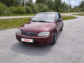 2006 Kia Spectra I Рестайлинг 2, красный, 400000 рублей, вид 2