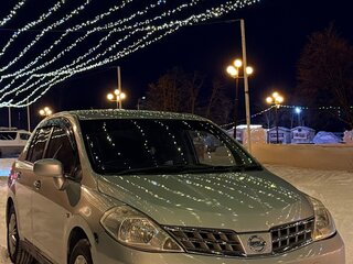 2007 Nissan Tiida Latio I, серебристый, 500000 рублей, вид 1