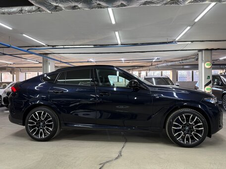 2023 BMW X6 40i III (G06) Рестайлинг, синий, 11999900 рублей, вид 4