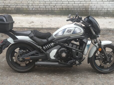 2021 Kawasaki EN650 Vulcan S, белый, 700000 рублей, вид 2