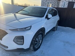 2018 Hyundai Santa Fe IV, белый, 3300000 рублей, вид 2