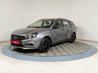 2020 Lada (ВАЗ) Vesta SW I, серый, 1129500 рублей, вид 4
