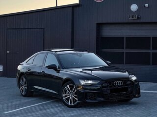 2023 Audi A6 55 TFSI V (C8) Рестайлинг, чёрный, 4261499 рублей, вид 3