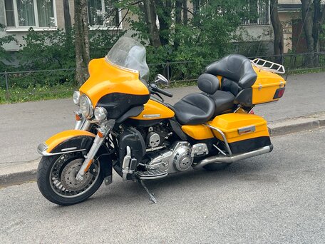 2013 Harley-Davidson Electra Glide, жёлтый, 1150000 рублей, вид 5