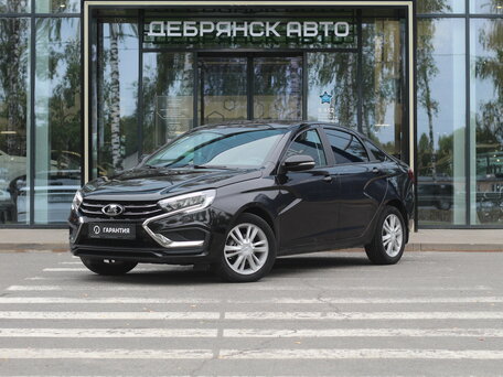 2024 Lada (ВАЗ) Vesta I Рестайлинг (NG), чёрный, 1290000 рублей, вид 1