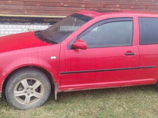 2002 Volkswagen Golf IV, красный, 300000 рублей, вид 5