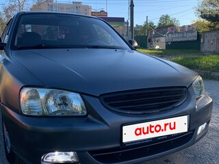 2007 Hyundai Accent ТагАЗ II, серый, 355000 рублей, вид 3