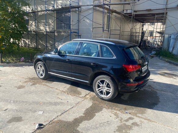 2012 Audi Q5 I (8R) Рестайлинг, чёрный - вид 10