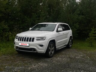 2014 Jeep Grand Cherokee IV (WK2) Рестайлинг, белый, 2400000 рублей, вид 1