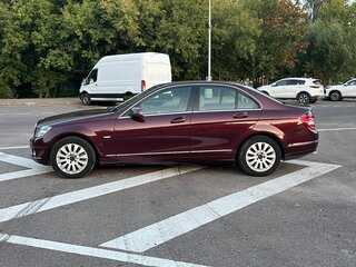 2008 Mercedes-Benz C-Класс 230 III (W204), пурпурный, 1600000 рублей, вид 2