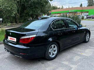 2008 BMW 5 серии 520d V (E60/E61) Рестайлинг, чёрный, 1420000 рублей, вид 5