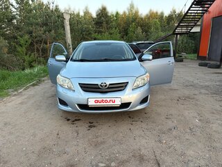2008 Toyota Corolla AMT X (E140, E150), голубой, 720000 рублей, вид 2