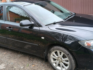 2008 Mazda 3 I (BK) Рестайлинг, чёрный, 620000 рублей, вид 4